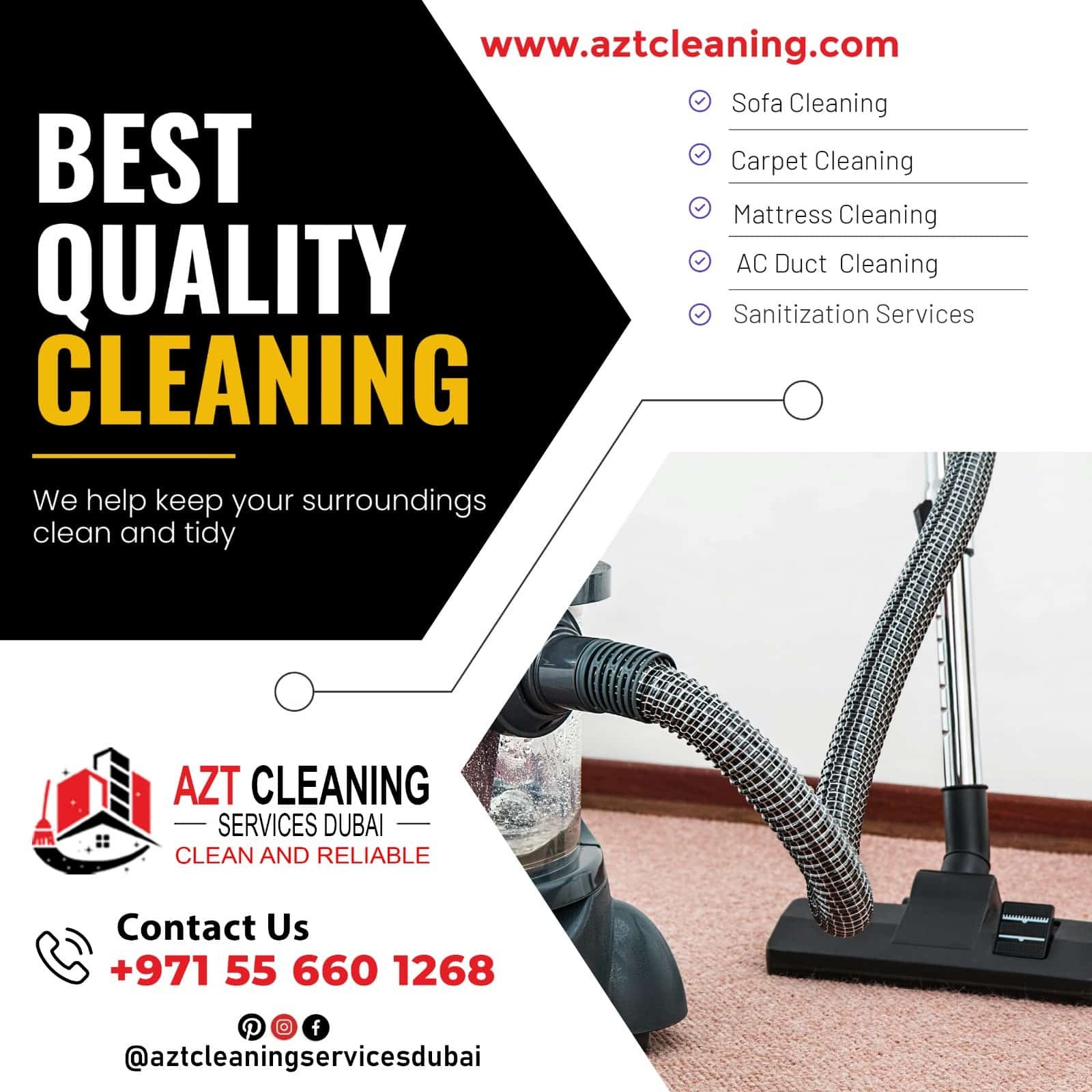 Best Quality Cleaning Services in Dubai